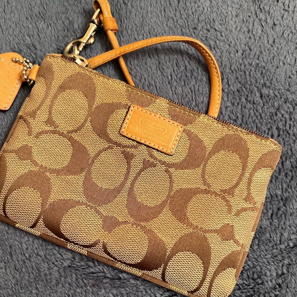 Coach wristlet